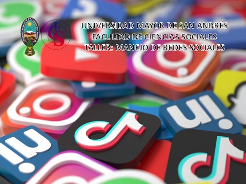 PORTADA DEL TALLER: MANEJO DE REDES SOCIALES